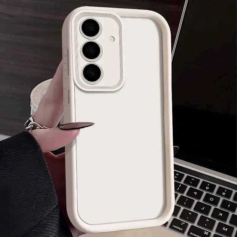 Soft TPU Case For Samsung Galaxy A56 A55 A54 A53 A35 A15 A16 A25 5G S24 S26 S25 Ultra S23 FE Candy Color Silicone Phone Cover