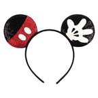 2026 Latest Fashion Ear Headband Sequin Bows For Girl Adult Kids Halloween Party Cosplay Hair Accessories Princess Hairband