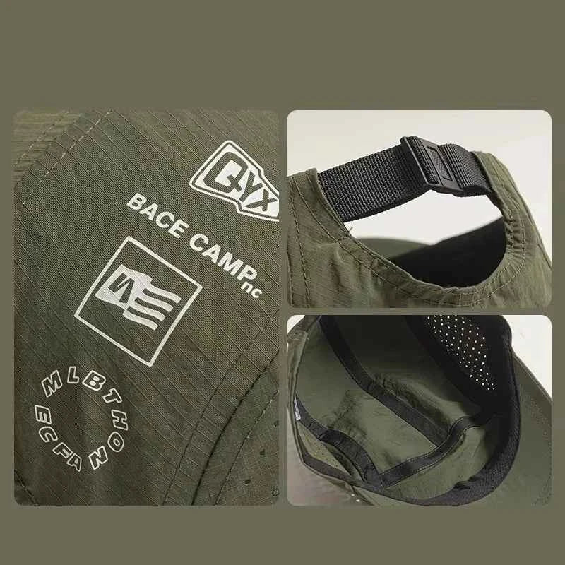 1pc unisex Breathable Unisex Baseball Cap,Outdoor windproof Camping Breathable Golfcap for Sun Protection Quick drying HikingHat