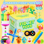 Joyfy 60 Pack Party GiftsFidget Toys Adults Party Favors Autism Sensory Treasure Box Toys Classroom Prizes Stress Relief Gifts