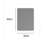 Cat Litter Mat Double Layer Waterproof Urine Proof Trapping Mat Easy to Clean Non-Slip Toilet Pad Cat Scratch Pad Large Foot Pa - WTN Essentials 