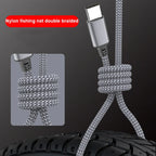 PD 60W Type C to Type C Fast Charging Cable Type C 3m 5m 8m Extending Data Cable For Huawei Xiaomi Samsung Oppo OnePlus Camera