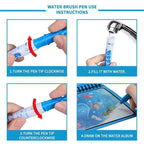 Magic Water Drawing Book with Reusable Coloring Pen for Kids Fun