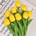 3/5/10/15/20pcs Tulips Artificial Flowers Real Touch Flower Bouquet Tulips Fake Flower for Wedding Home Decoration