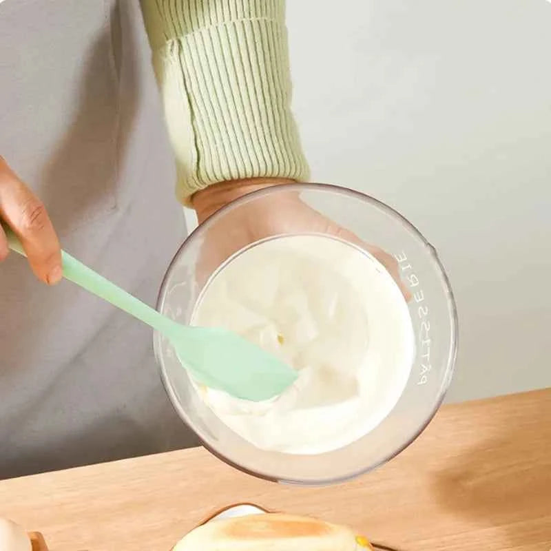 Heat Resistant Silicone Spatula – Non Stick Cream & Baking Tool