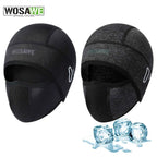 WOSAWE Summer Cool Balaclava Cycling Caps Sun Resistant Sports Helmet Liner Ice Silk Hat Fishing Hiking Sports Hats Face Cover