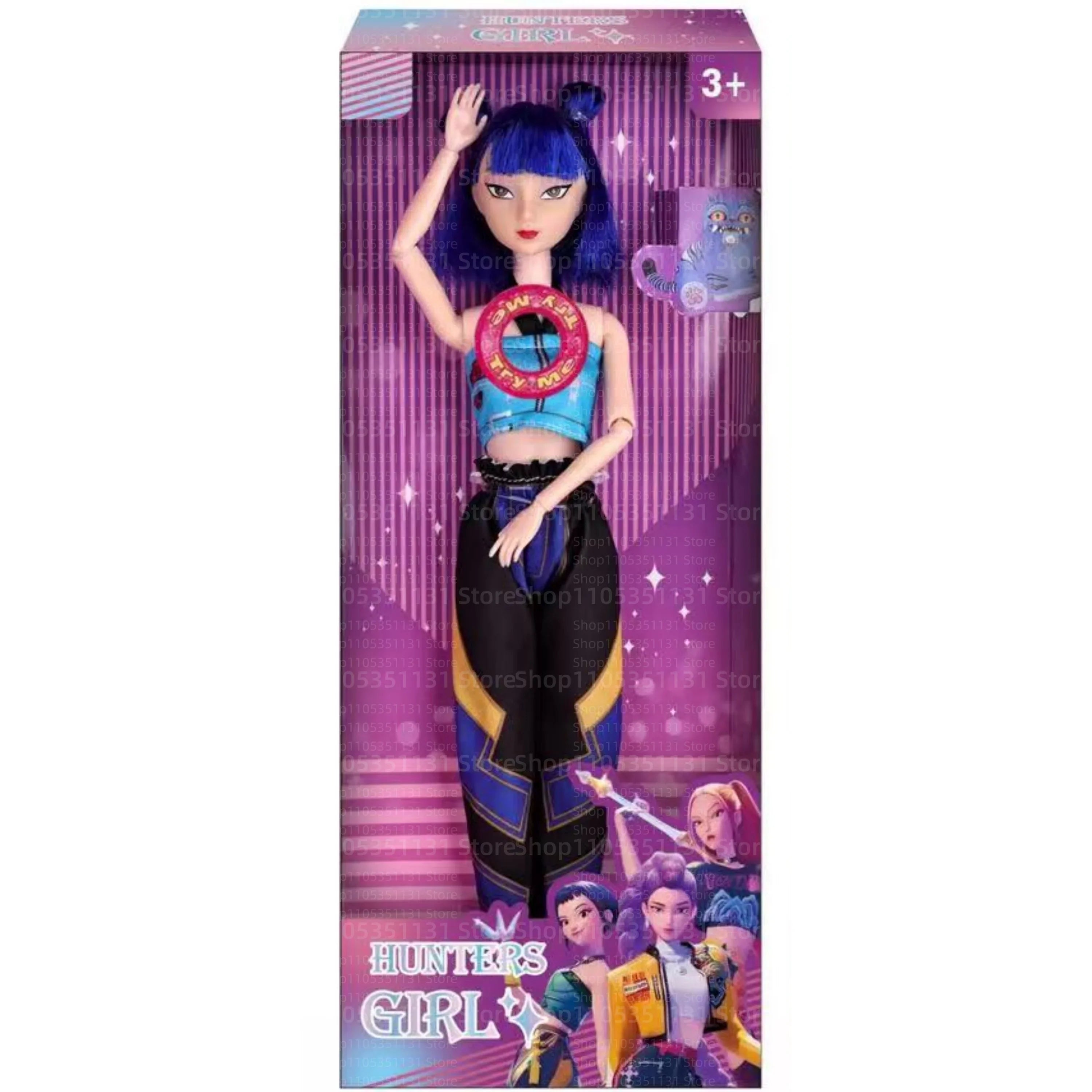 Kpop Anime Vinyl Doll Set – Rumi Mira Zoey Articulated Toy