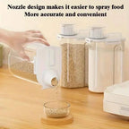 2.5L Covered Moisture-proof Sealed Storage Container - Used for Grain, Nut, Flour, Rice Food Storage Boxes