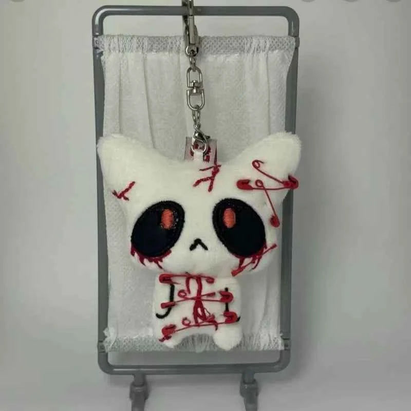 Halloween Horror Plush Keychain Creepy Monster Bag Charm Gift
