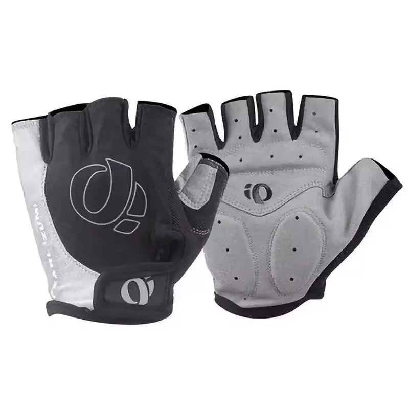 1Pair Gel Half Finger MTB Road Bike Gloves Anti-Slip Anti-Sweat Shockproof Cycling Bicycle Gloves for Left-Right Hand