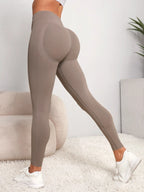 Women High Waist Butt Lifting Leggings Tummy Control Workout Pants Soft Stretchy Comfortable Yoga Running Sports