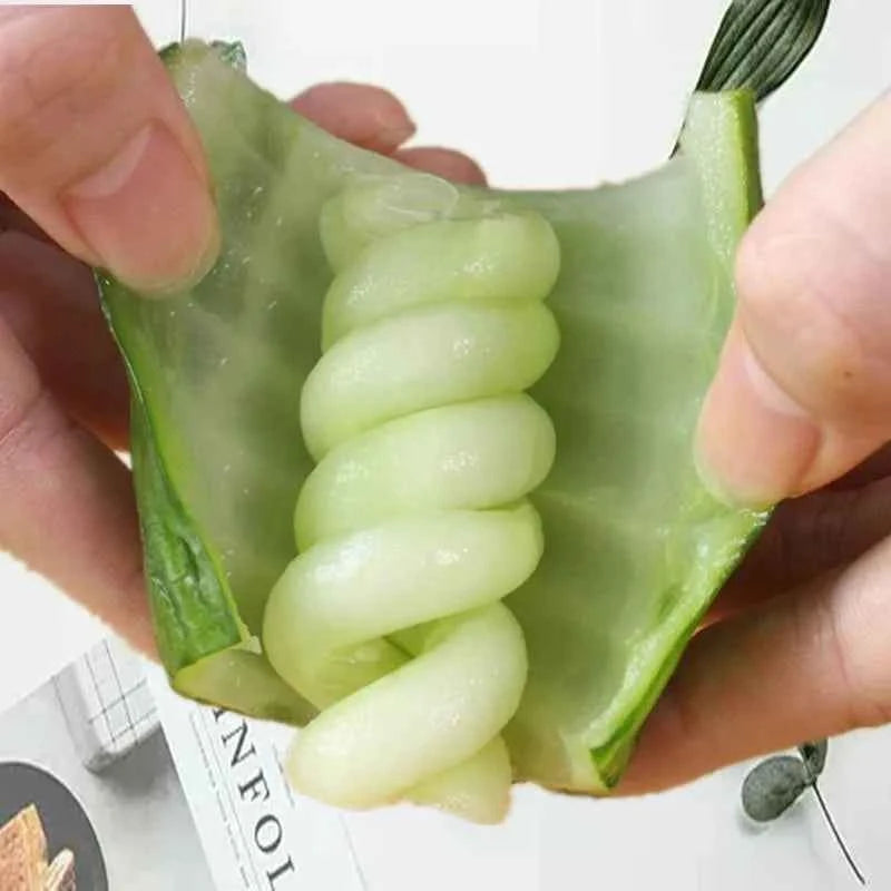 1/2Pcs Manual Roller Spiral Slicer Radish Potato Tools Vegetable Cutter Kitchen Fruit Carving Tools