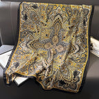 Spring Scarf Women's Luxury Design Polyester Material Smooth Scarf Soft Shawl Beach Scarf