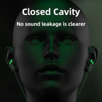 Type C Wired Headphones HiFi Stereo Volume Control Headset With HD Mic 3.5mm Earphones For Samsung Galaxy  iPhone 17 16 Earbud