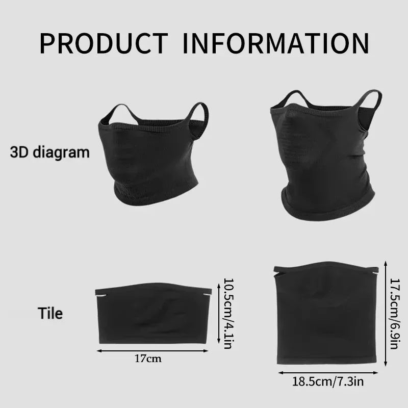 Sport Bandana Breathable Sun Protection Cycling Bike Face Cover Reusable Masks Hiking Camping Running Neck Gaiter Soft Scarf Men