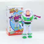 Electric Walking Space Robot Doll Movable Joint Model Toy Creative Birthday Present Decorative Play Gift For Kids Boys Children