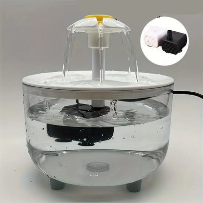 USB Electric Mute 1L Pet Water Fountain Automatic Cat Drink Bowl Filter Pet Drinking Dispenser Drinker For Cats Water Filter - WTN Essentials 