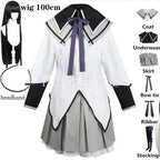 Akemi Homura Anime Cosplay Costume – Fighting Uniform Outfit