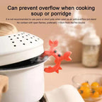 Crab-Shaped Silicone Utensil Rest – Heat Resistant Spoon & Ladle Holder