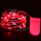 3V Led Silver Wire Fairy Lights Battery Power LED String Light with Switch for Garden Patio Fence Wedding Party Christmas Decor