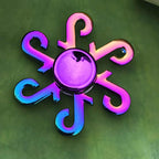 New Metal Rainbow Fidget Spinner Gradient Color R188 Mute Bearing EDC Hand Spinner Fingertip Gyro Anti-Anxiety Kids Adult Toys
