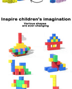 Magnetic Cubes Building Blocks STEM Learning Toy for Kids