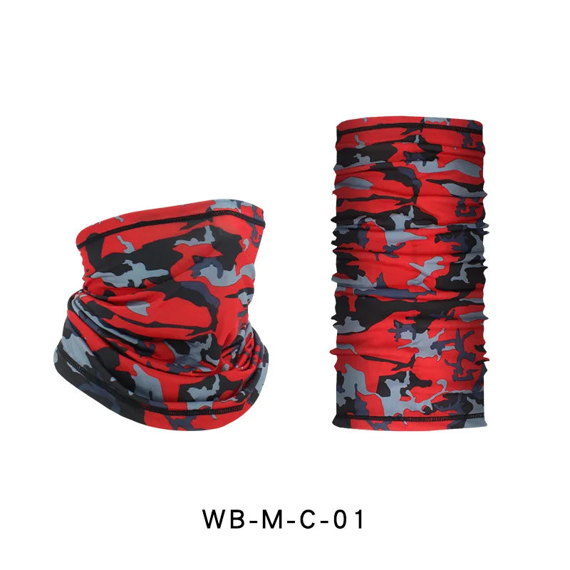 Headscarf Motorcycle Bandana Man Headband Breathable Ice Silk Cycling Magic Summer Sport Scarf Snood Women Versatility Caps