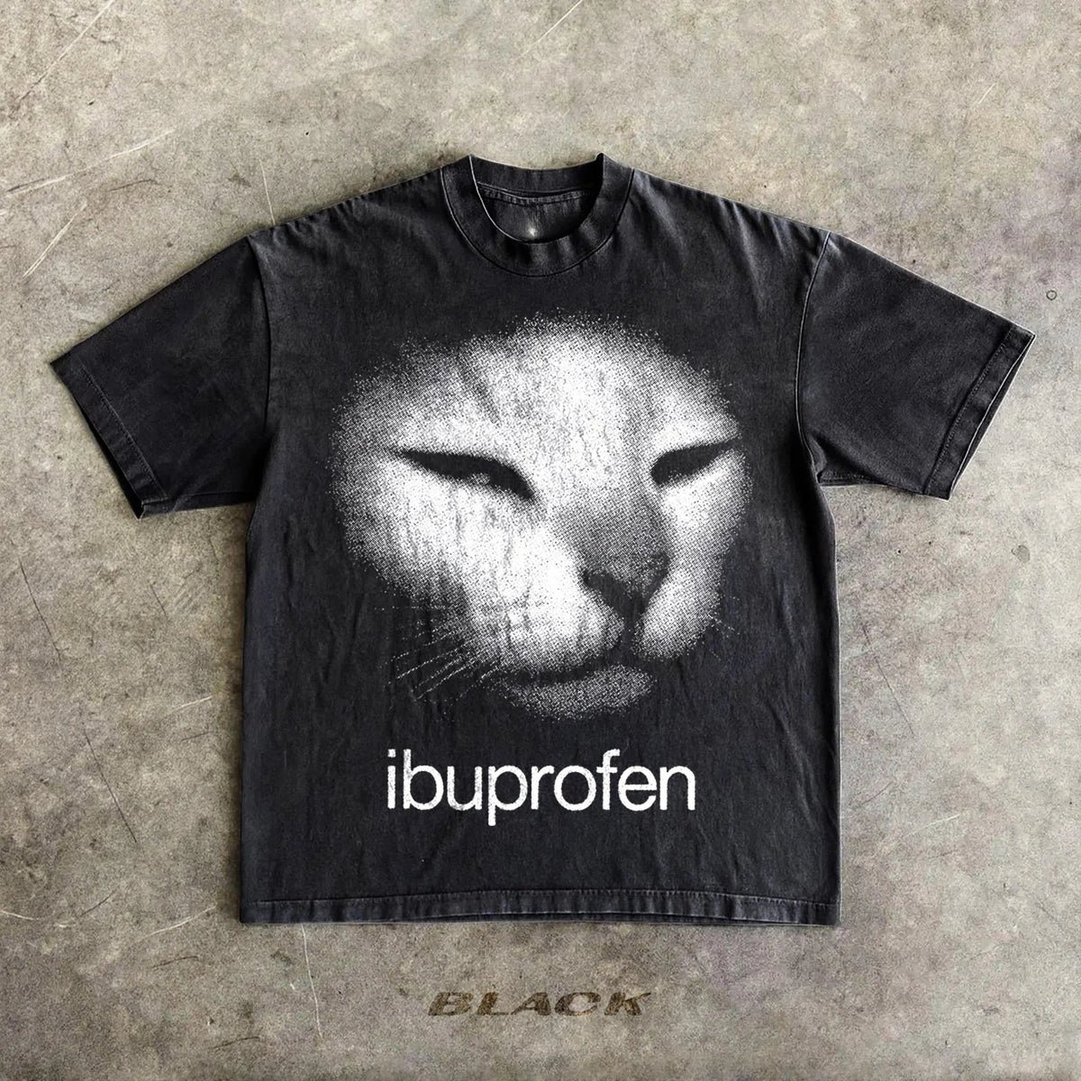 I need Ibuprofen Funny Vintage Graphic Cat T-shirt Meme Shirt Silly Kitten Tshirt Gift Shirts Ironic Tees Gift for Her Him