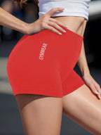 Fitness Shorts Female Tight Cycling Yoga Breathable Sports Pants High Waist