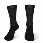 Socks Aero Anti Slip Silicone Summer Whiteline Cycling Socks Men Bicycle Sport Running Bike Socks Calcetines Ciclismo