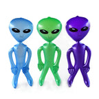 1pc Inflatable Alien Toy PVC Alien Model Theme Party Decorative Props Indoor Outdoor Festival Decoration