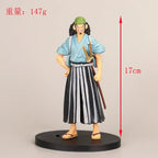 One Piece Anime Figures 18CM – Luffy, Zoro, Chopper & Nami