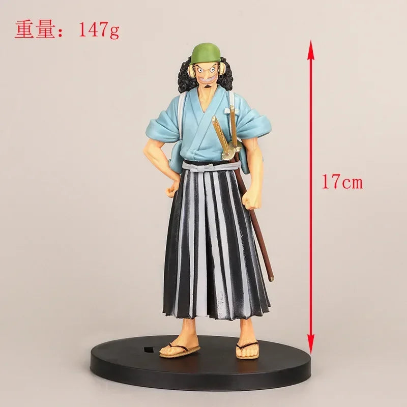One Piece Anime Figures 18CM – Luffy, Zoro, Chopper & Nami