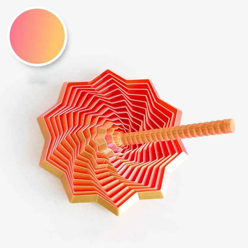 3D Printed Star Ornaments With Handle Fingertip Decompression Toy Polygons Suitable For Home Office