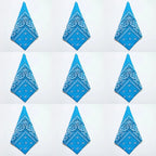 1/4/9pcs Men Women Bandana Hairband Cowboy Mens Biker Sports Headwear Wrist Hairwrap Single Sided Head Wrap Scarf Paisley
