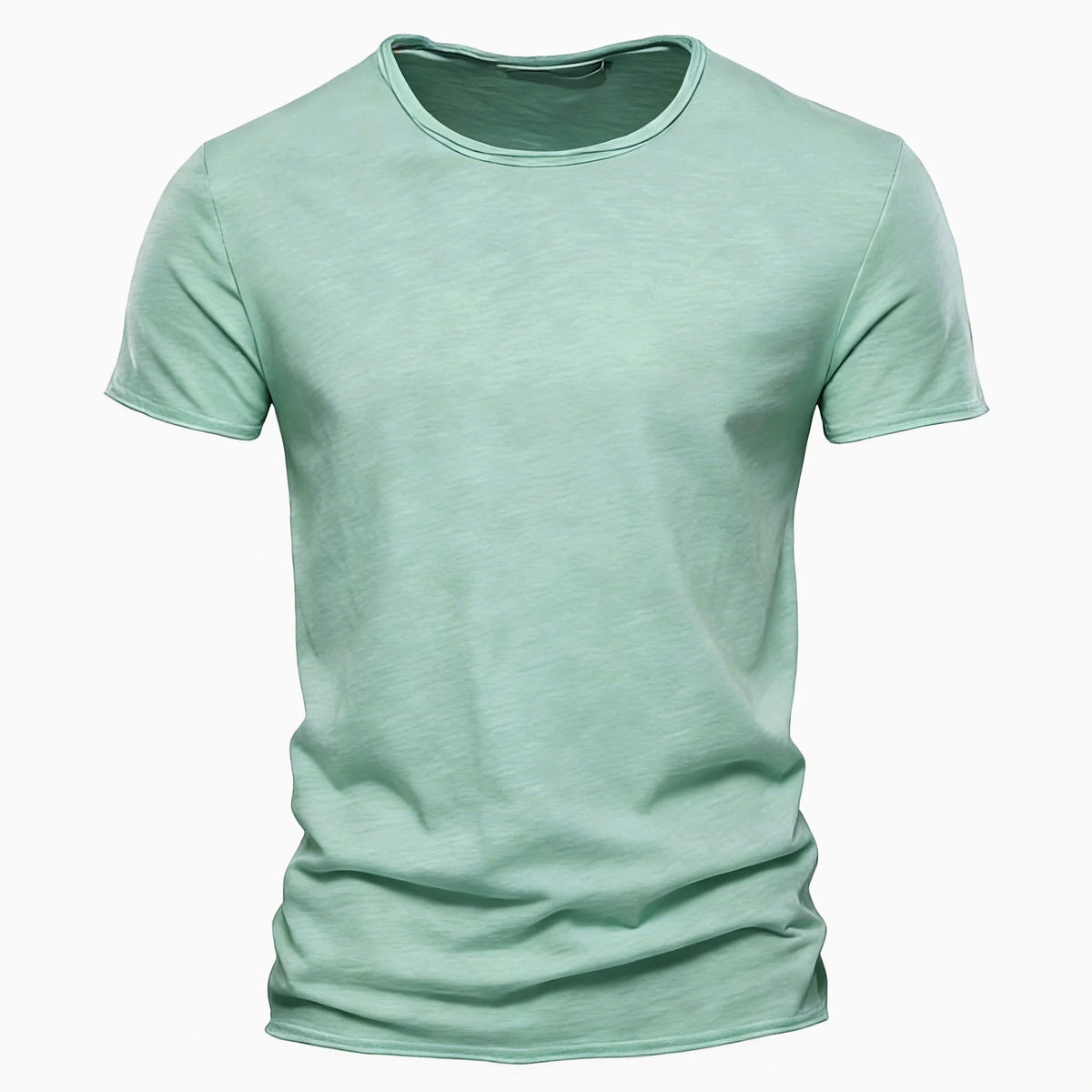 100% Cotton Men T-shirt Casual Soft Fitness Summer Thin T-shirts Men's Home Clothes O-Neck Short Sleeve Soild T Shirt for Men