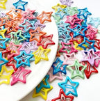 30/60/90Pcs Random Colorful Star BB Hairclips  Cute Star Barrettes Simple Metal Snap Clip Headdress Hair Cute headwear