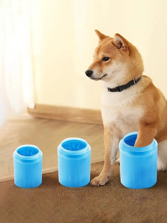 Portable Pet Paw Cleaner Cup – Dog & Cat Foot Washing Tool