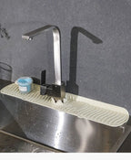Silicone Faucet Splash Guard – Sink Drain Pad & Countertop Protector