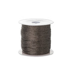 Metallic Beading Thread Cord – Rose Gold & Silver for DIY Jewelry