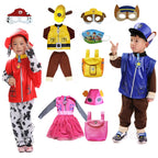 Kids Dog Patrol Cosplay Costume Set – Cartoon Uniform Outfit