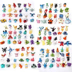 Pokemon Mini Figures Set 24–144PCS – Pikachu Anime Toy Collection