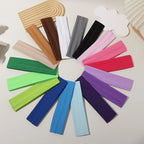 Elastic Hair Band Fashion Headbands Solid Color Knitted Sports Running Fitness Yoga Hair Bands Makeup Hair Accessories For Women