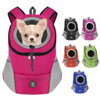Double Shoulder Pet Carrier Backpack – Breathable Travel Dog Bag