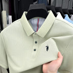 Men's 100% Cotton Polo Shirt – Short Sleeve Casual Golf & Business Shirt