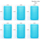 Hair Rollers Self Grip Hook Hair Curlers Heatless Roller Salon Dressing Curlers Jumbo Size Sticky Hair Styling Tools