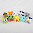 Mini Animal Crochet Keychain Cute Knitted Doll Keyring