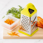 Multifunctional Vegetable Grater Chopper 4 Side Manual Stainless Steel Cheese Garlic Ginger Fruit Cutter Slicer Kitchen Gadgets