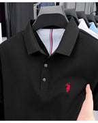 Men's 100% Cotton Polo Shirt – Short Sleeve Casual Golf & Business Shirt