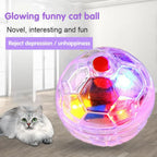 3/1Pcs Cat Motion Light Up Interactive Flash Ball Ghost Small Battery Powered Paranormal Equipment Portable LED Gift Pet Toys